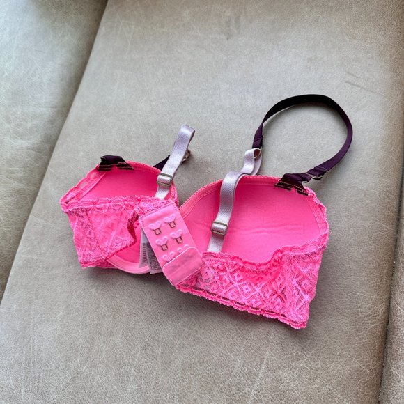 🌸 Stella McCartney Pink Lace Bra | Size 32B | Like-New 🌸 - Picture 3 of 6